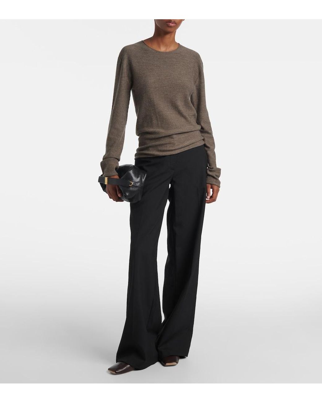 Calvin Klein Brown Wool Sweater