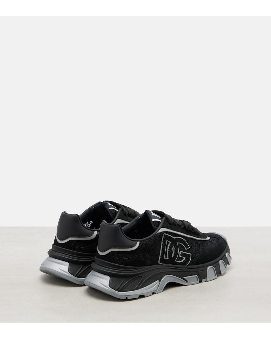 Dolce & Gabbana Black Sneakers
