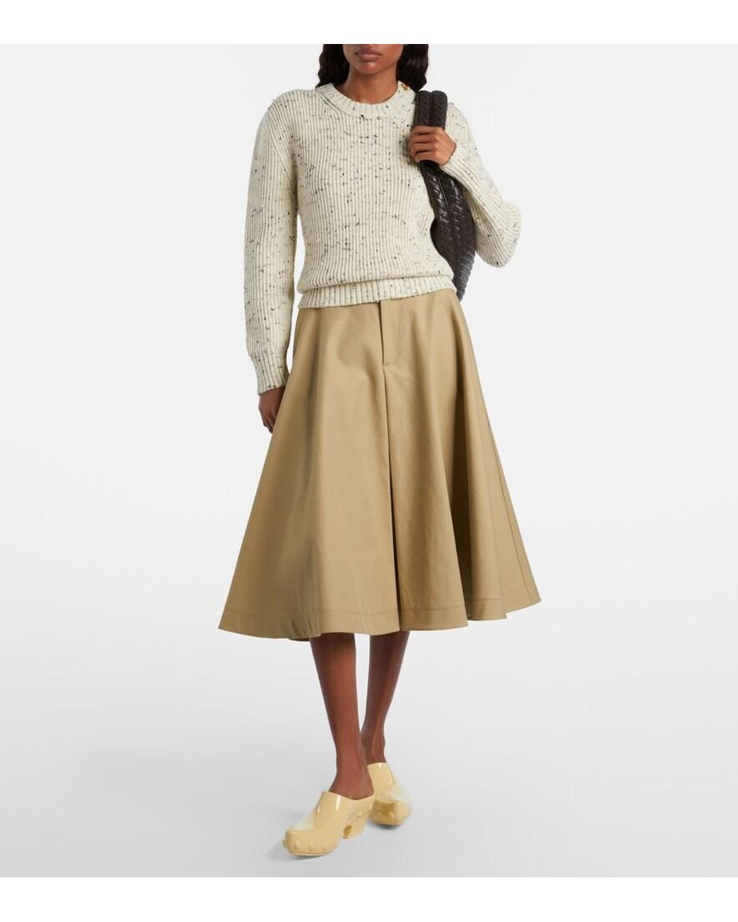 Bottega Veneta Natural Gondola Mules