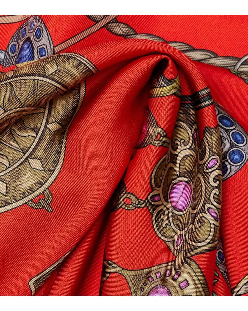 Sciarpa di Versace in Red