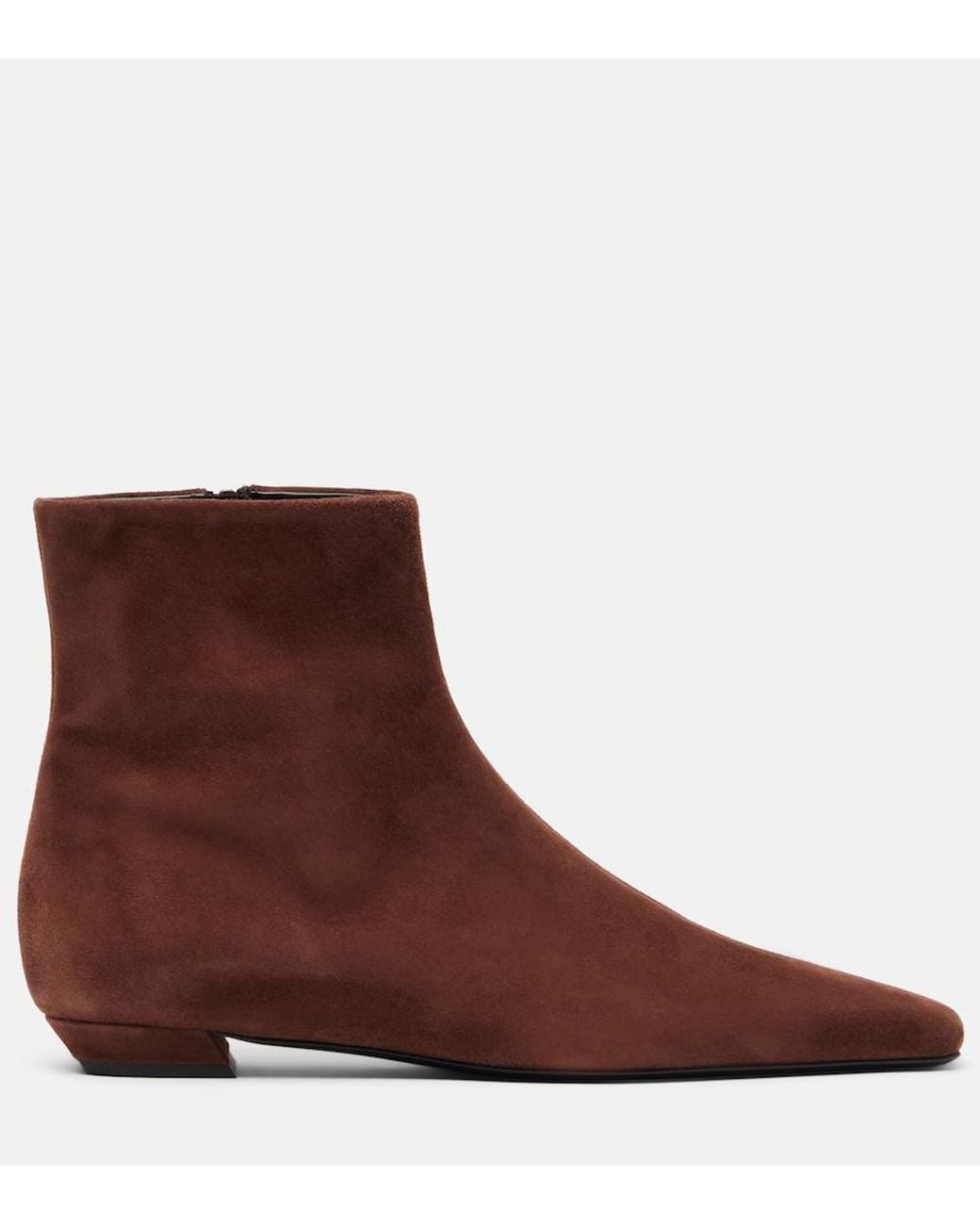 Proenza Schouler Brown Suede Ankle Boots