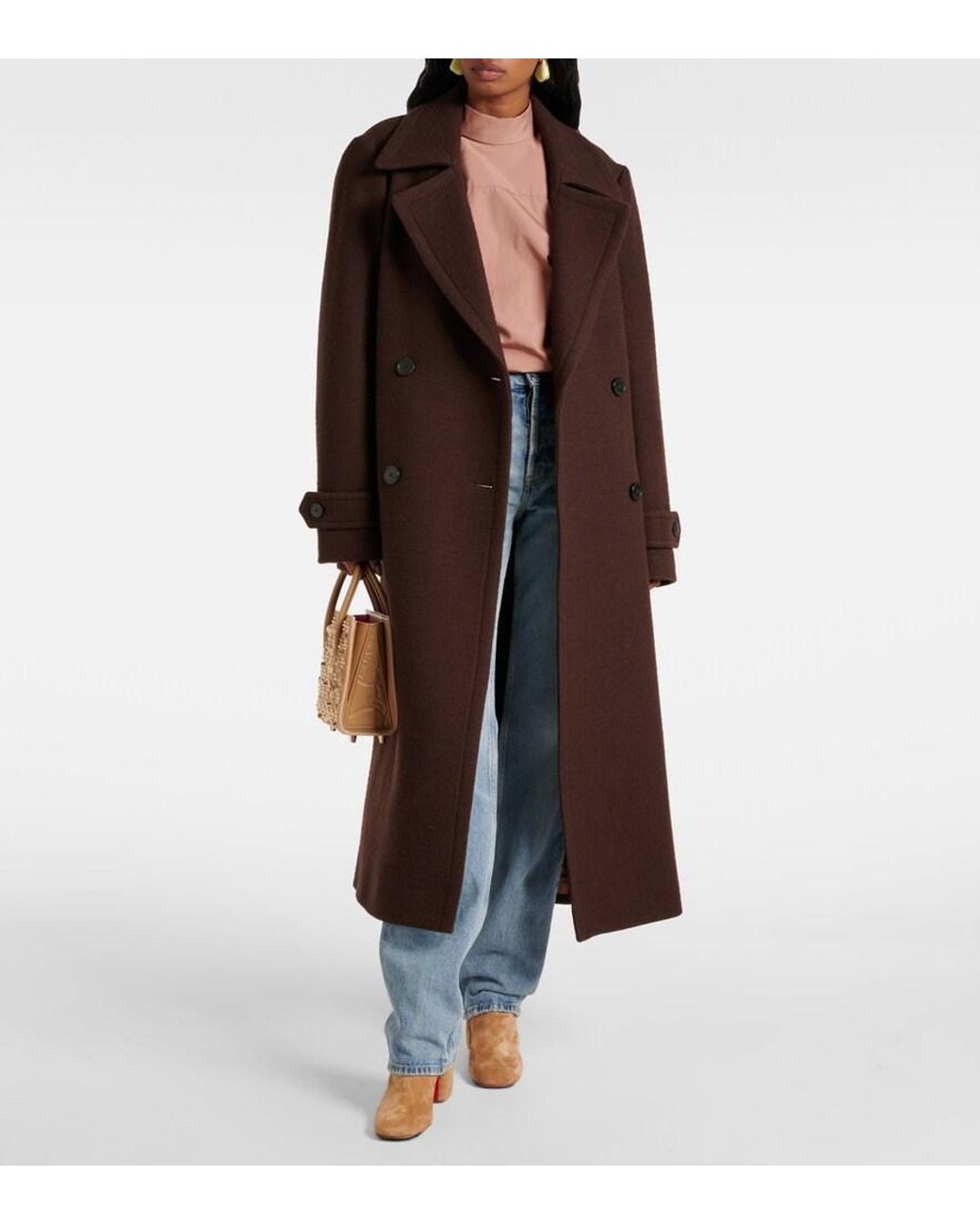 Christian Louboutin Natural Minny Booty 70 Suede Ankle Boots