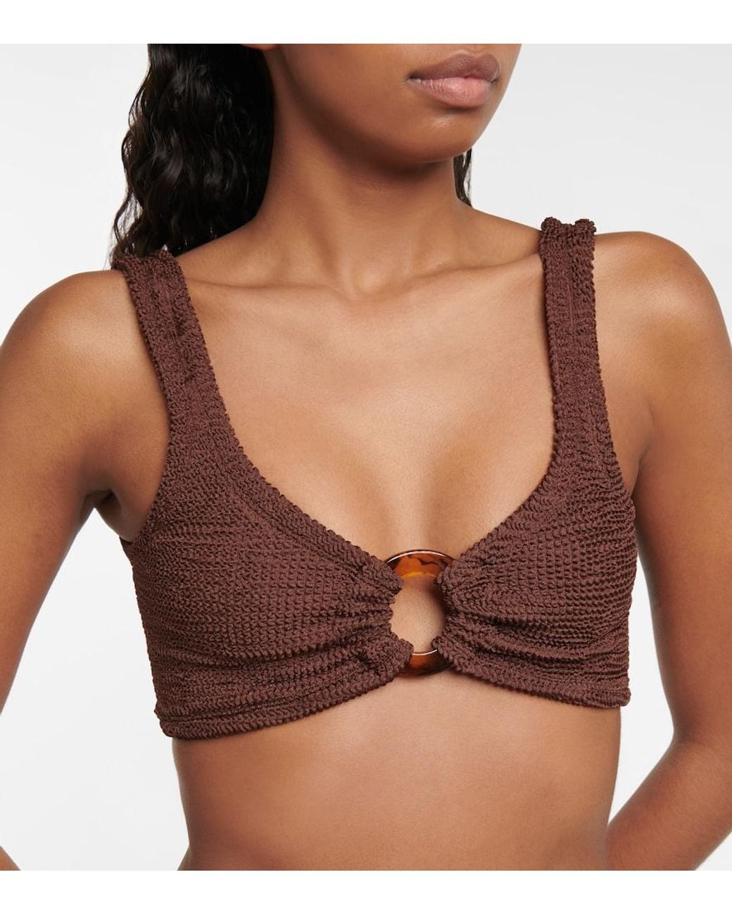 Hunza G Brown Julia Bikini
