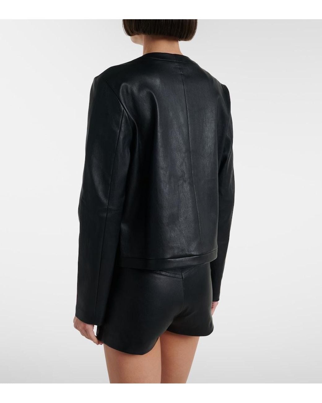 Stouls Black Gabrielle Leather Jacket