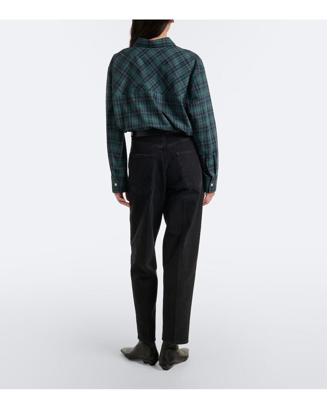 Agolde Black '80S Straight Jeans