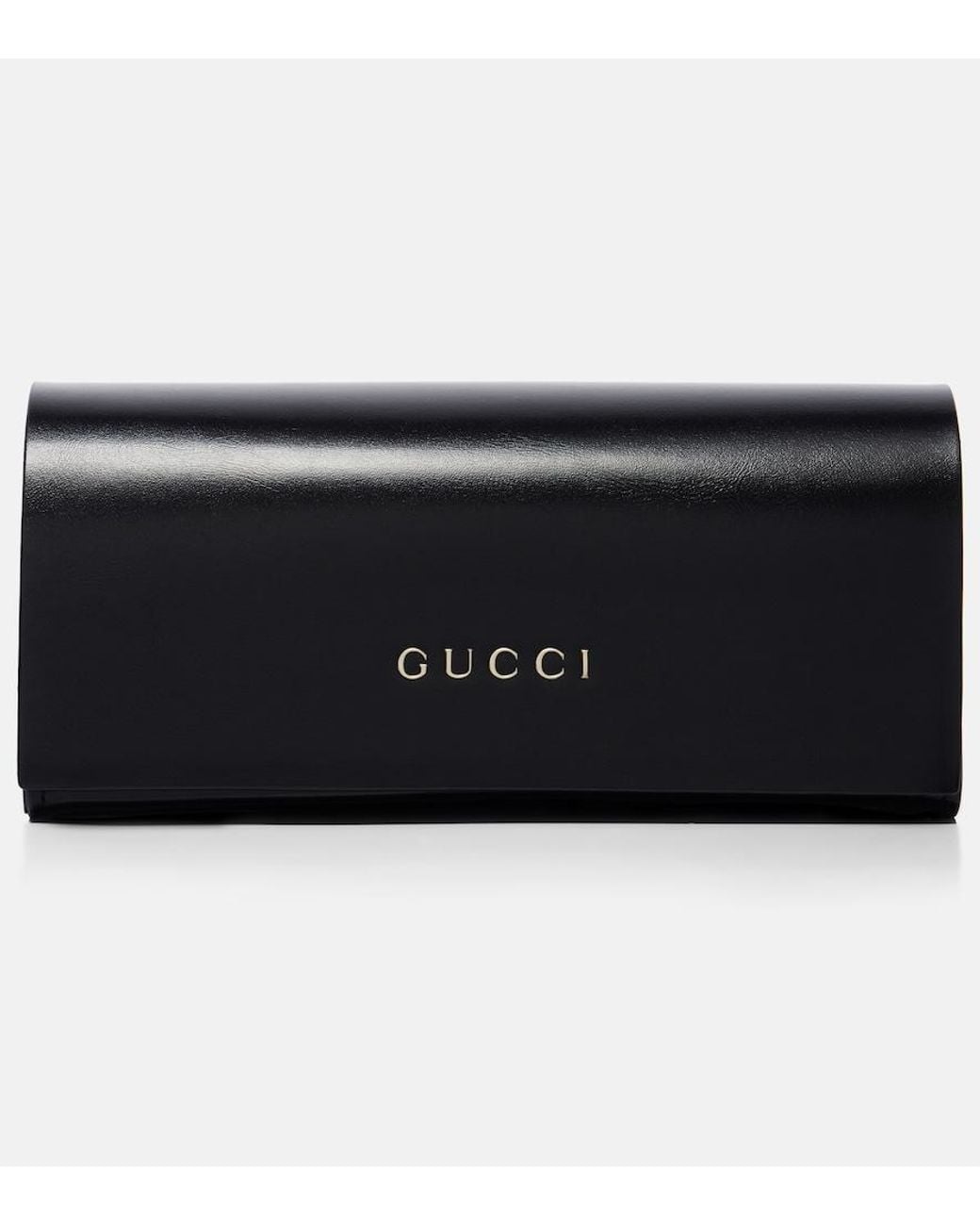 Gucci Natural Script Square Sunglasses