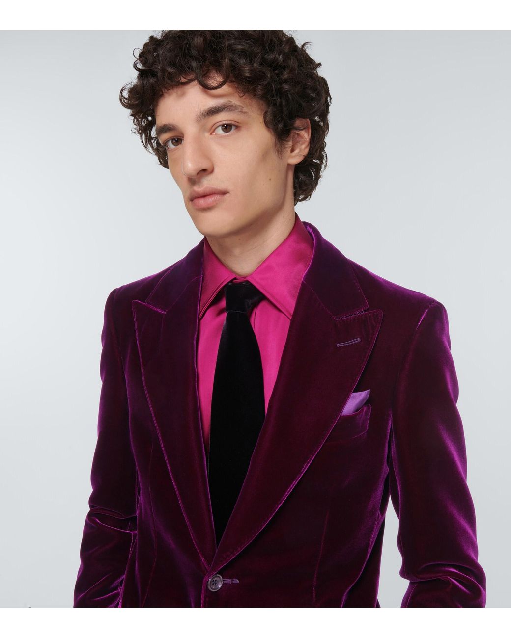 Tom ford deals red velvet jacket