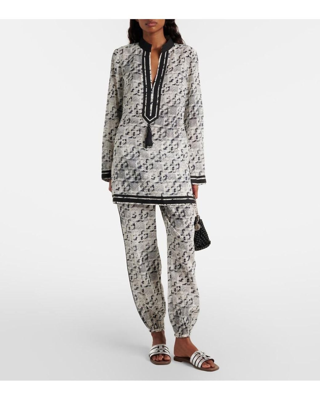 Sandali di Tory Burch in Metallic