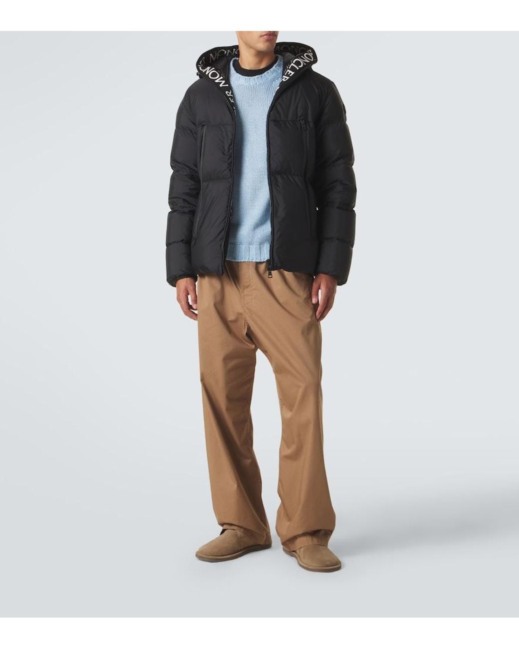 Moncler Black Montcla Down Jacket for men