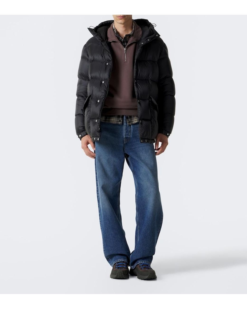 Moncler Black Orelith Down Jacket for men