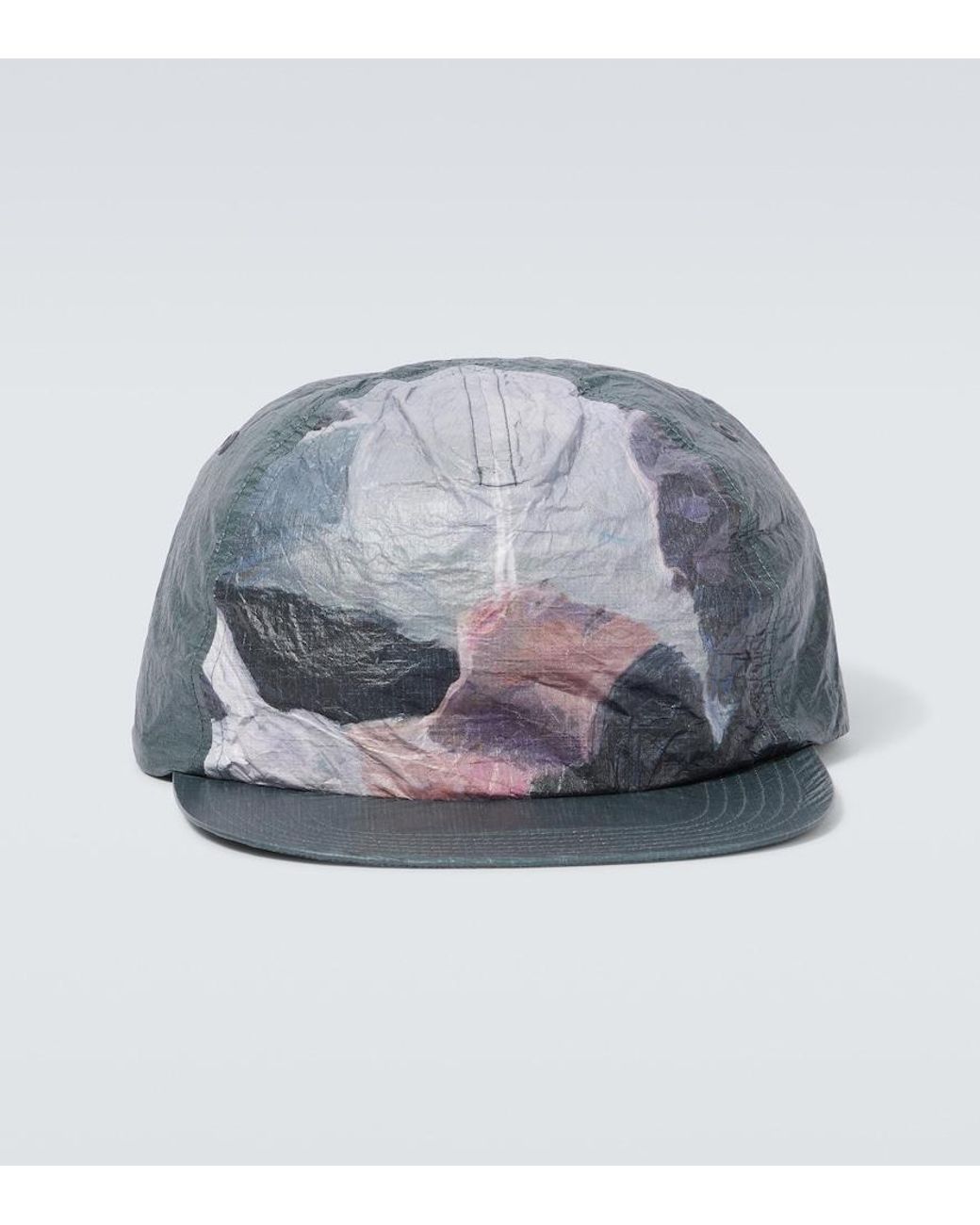 Undercover Blue X Kijima Takayuki Printed Tyvek Baseball Cap for men