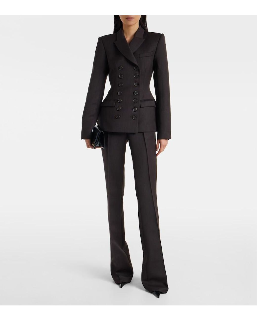 Blazer Alex Perry en coloris Black