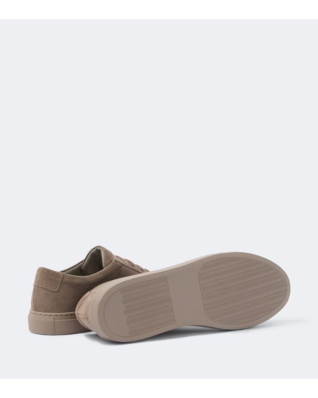 Common Projects Brown Achilles Suede Sneakers for men