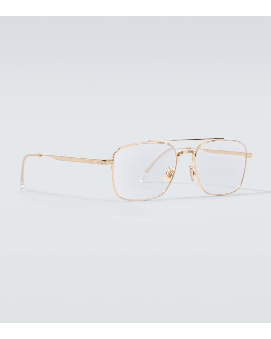 Dior White Diorbotanicao N1U Navigator Glasses for men