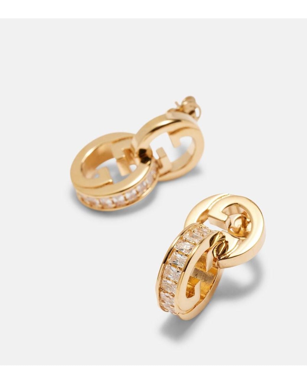 Gucci Metallic Blondie Embellished Earrings