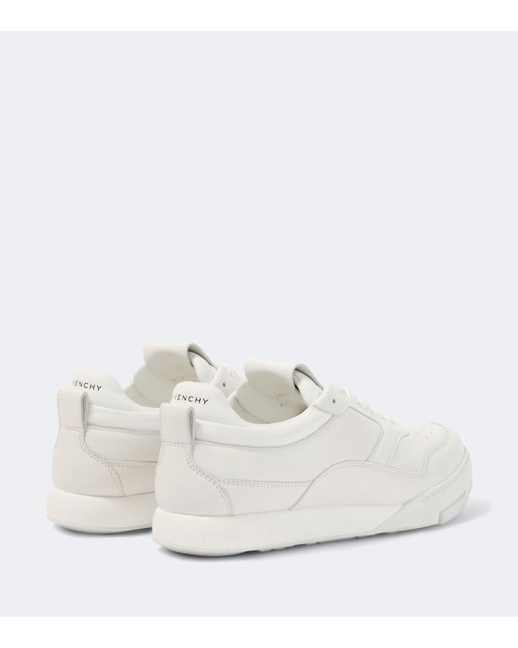 Givenchy White Yard Leather Sneakers for men