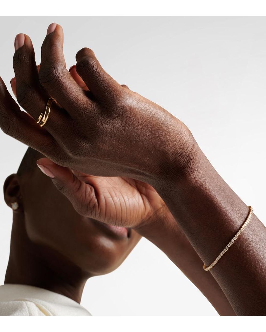 Anita Ko White Zara 18Kt Ring