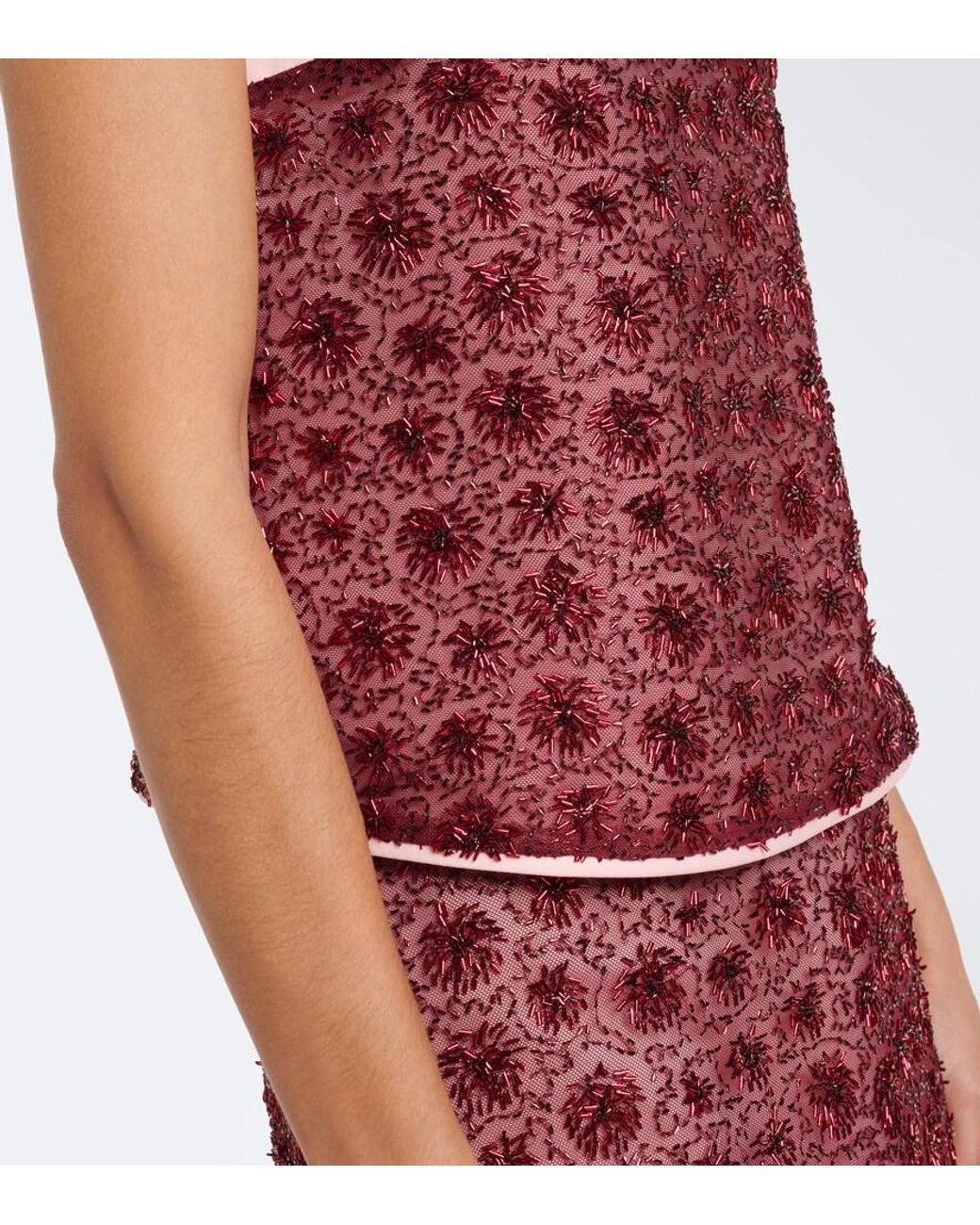 Posse Red Sofia Beaded Top