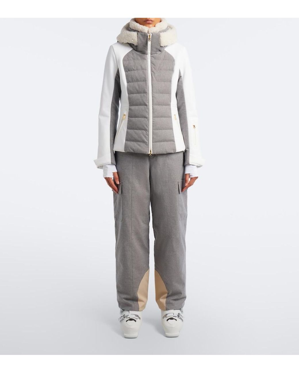 Bogner Gray Linn Down Ski Jacket