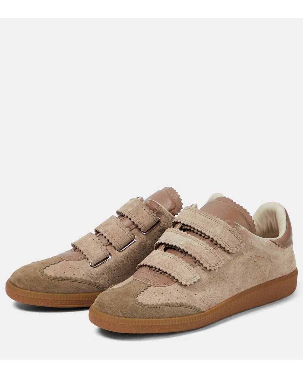 Isabel Marant Brown Taupe Beth Sneakers