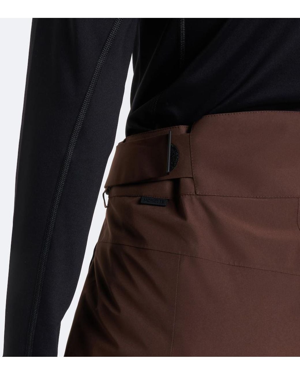 Moncler Brown Technical Ski Pants
