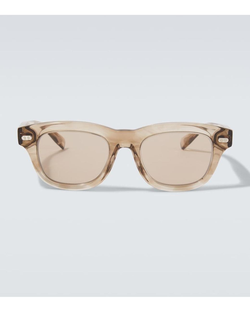 Brunello Cucinelli Natural Square Sunglasses for men