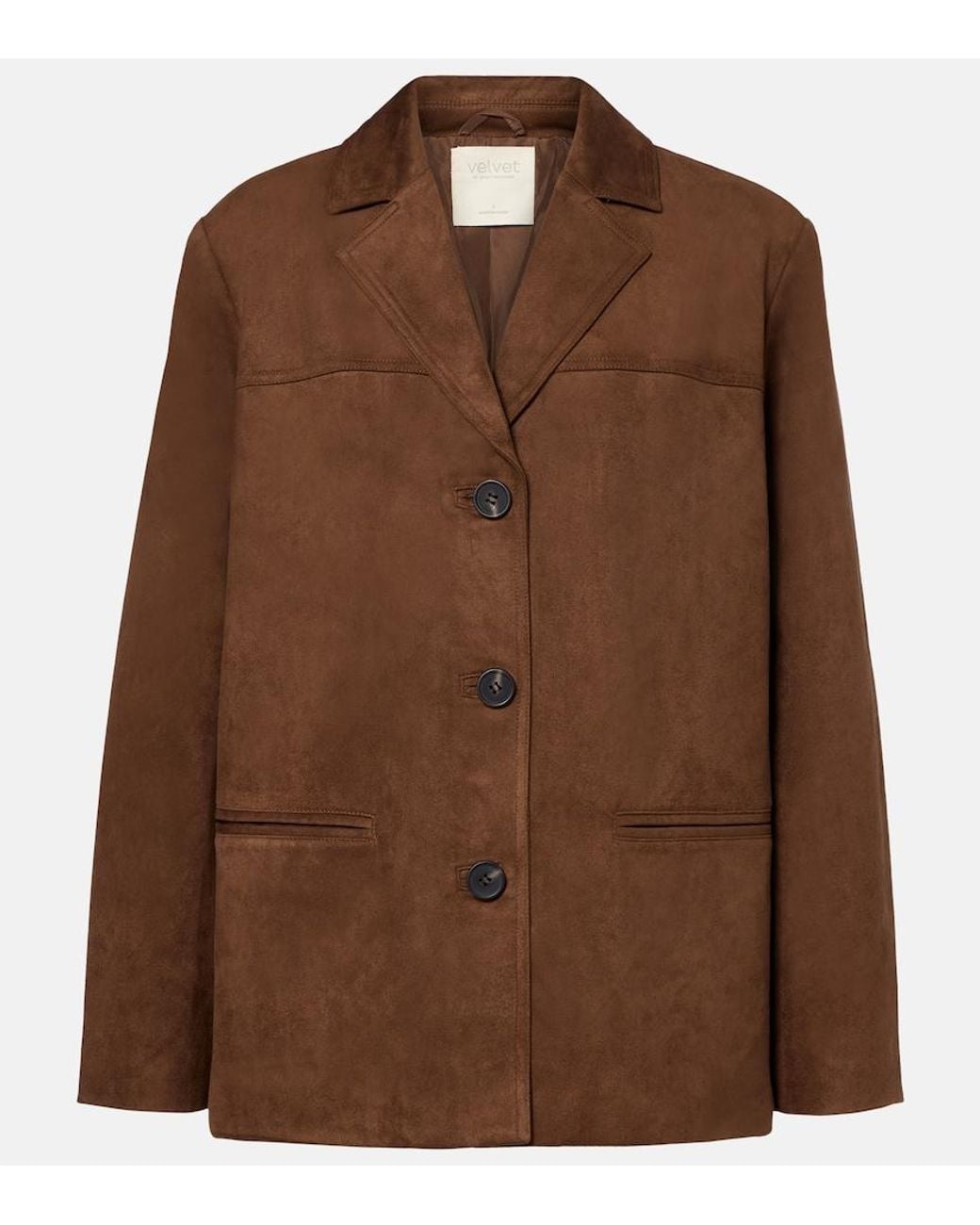 Velvet Brown Salie Blazer