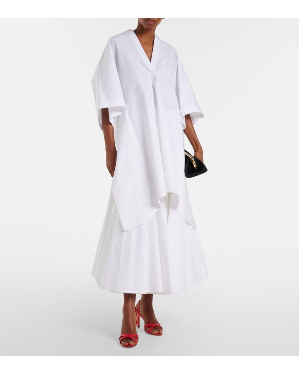 Manolo Blahnik Red Callasli Leather Slingback Sandals