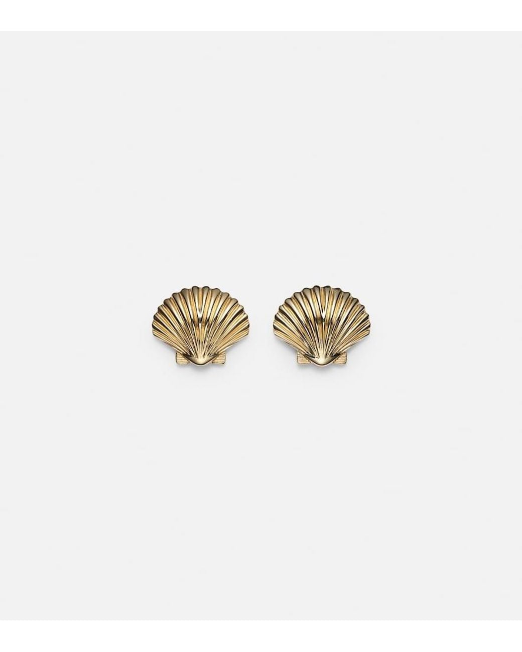 Mateo White Venus Large 14Kt Earrings