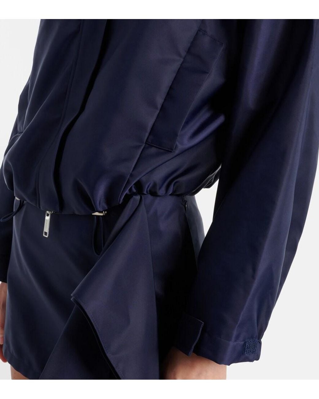 Self-Portrait Blue Technical Jacket