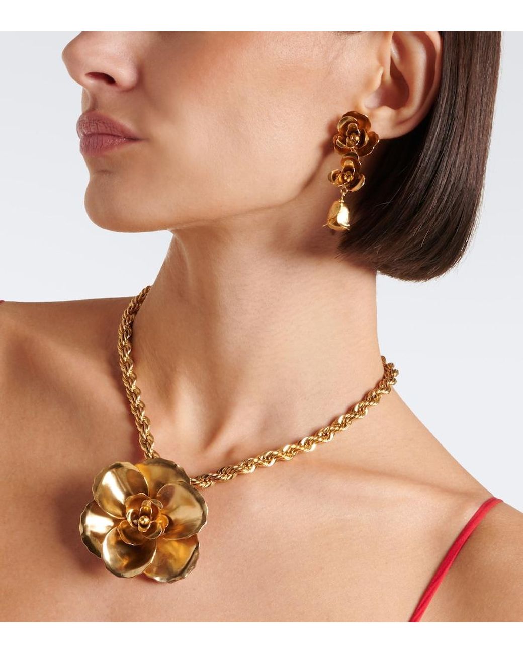 Jennifer Behr Metallic Amyrin Small-Plated Drop Earrings