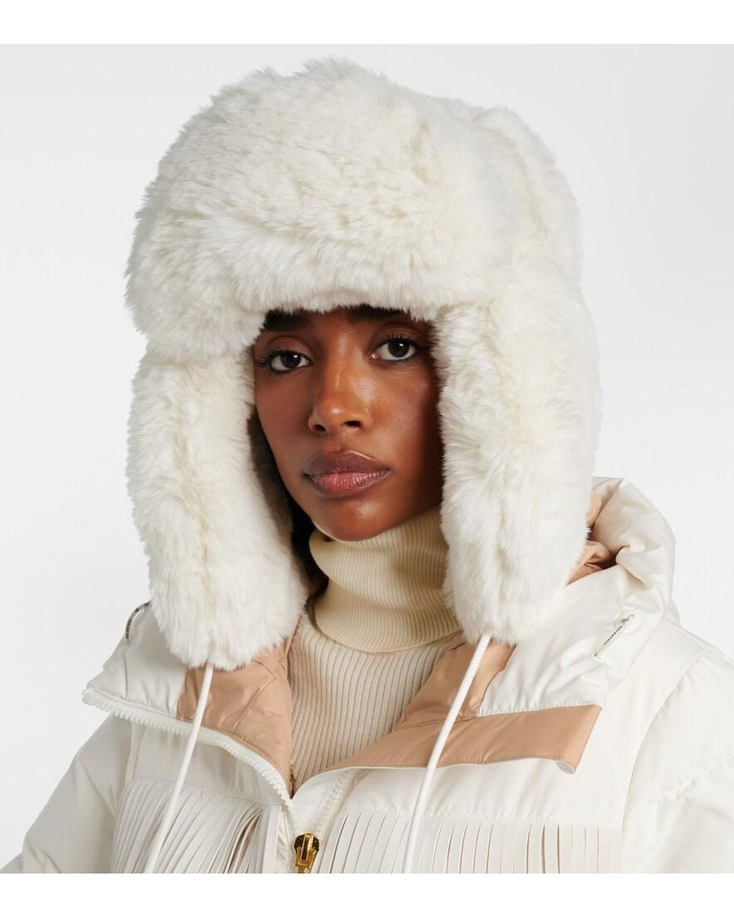 Goldbergh Natural Cher Aviator Hat