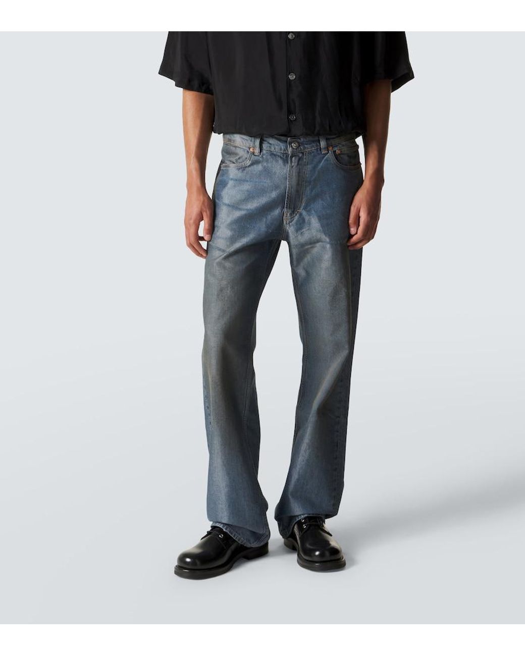 Our Legacy Blue Carlson Cut Bootcut Jeans for men