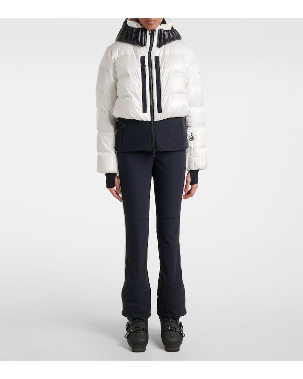 Toni Sailer White Bernadette Ski Jacket