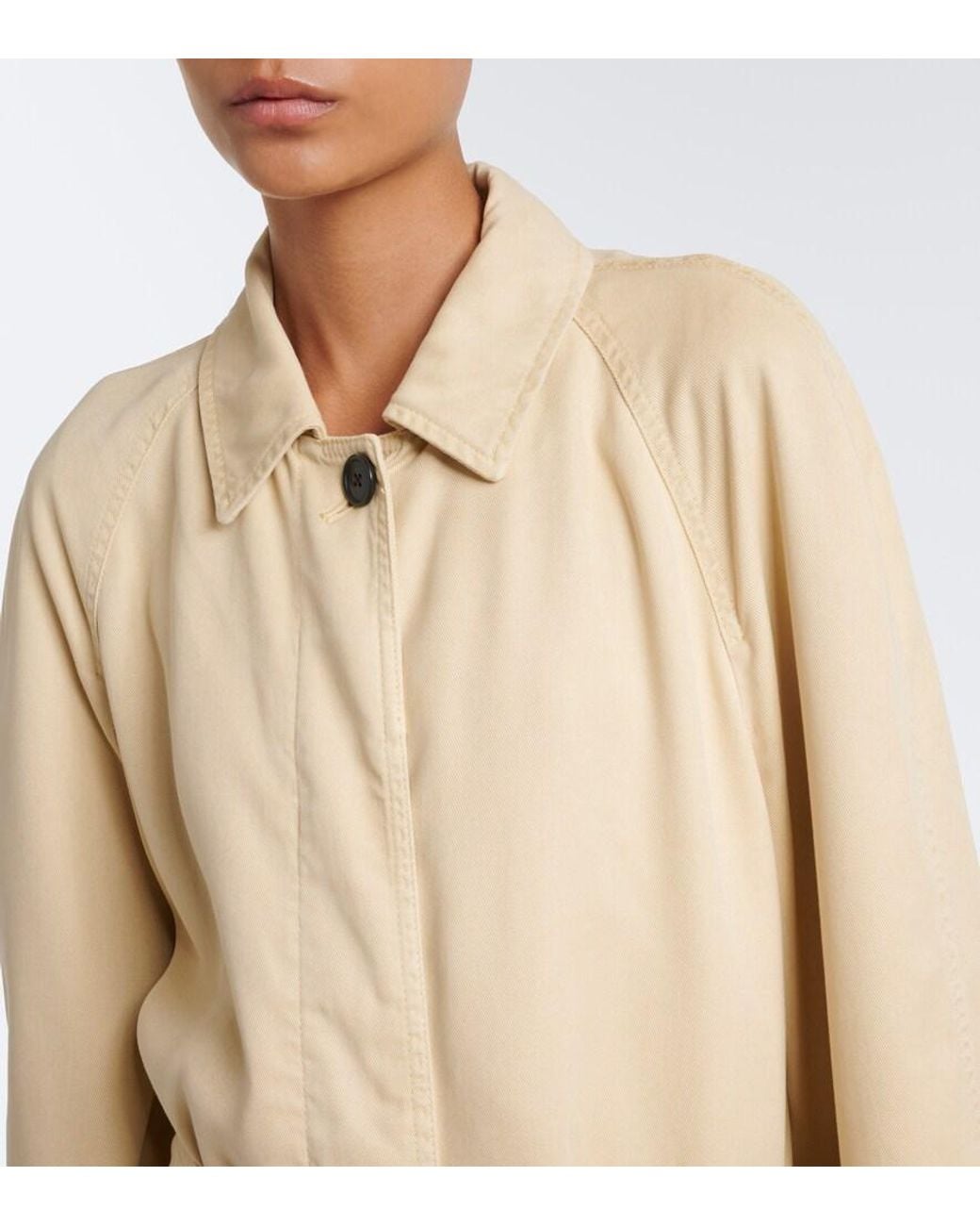 The Row Natural Elisa Belted Coat