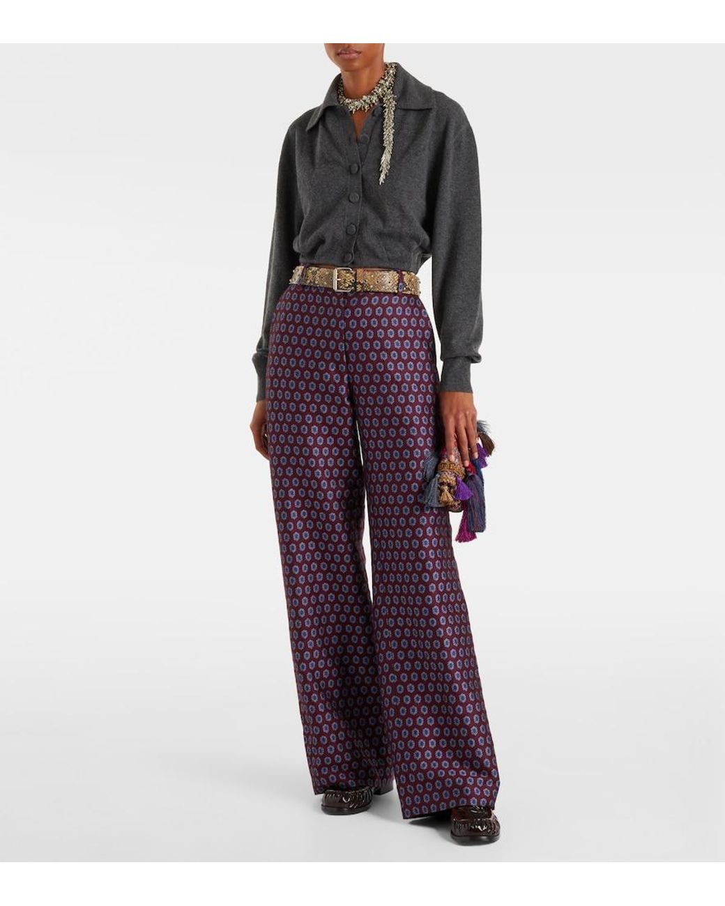 Dries Van Noten Black Cashmere Cardigan