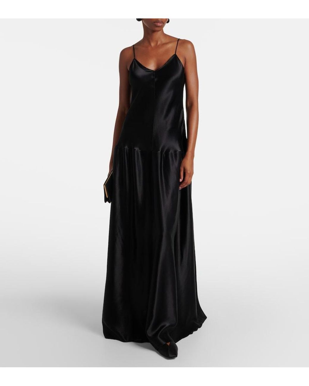 FFORME Black Maxikleid Layla