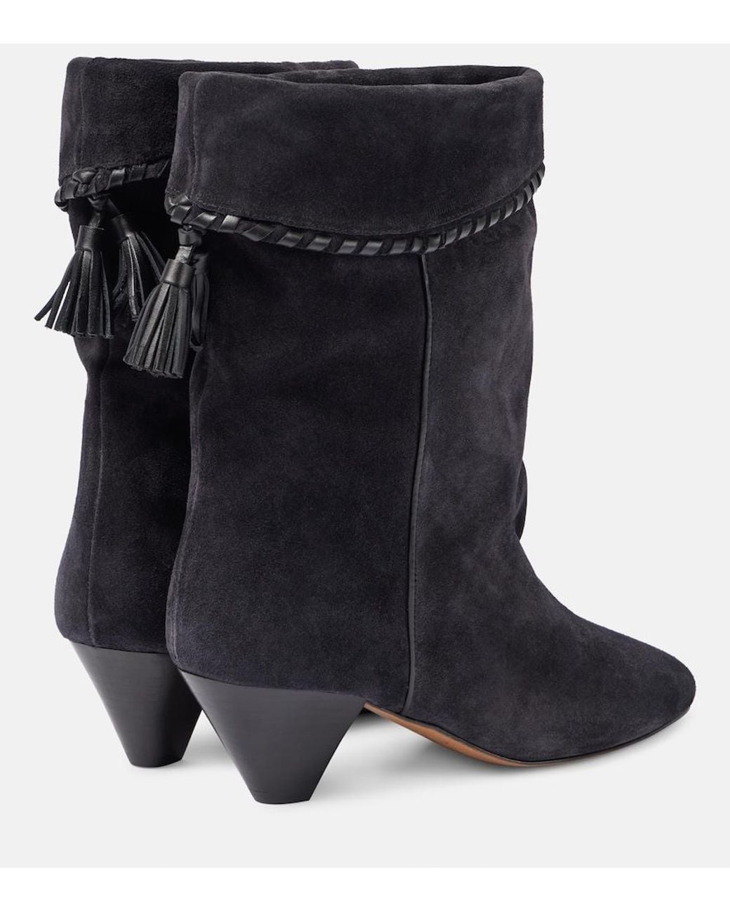 Isabel Marant Blue Dalby Suede Ankle Boots