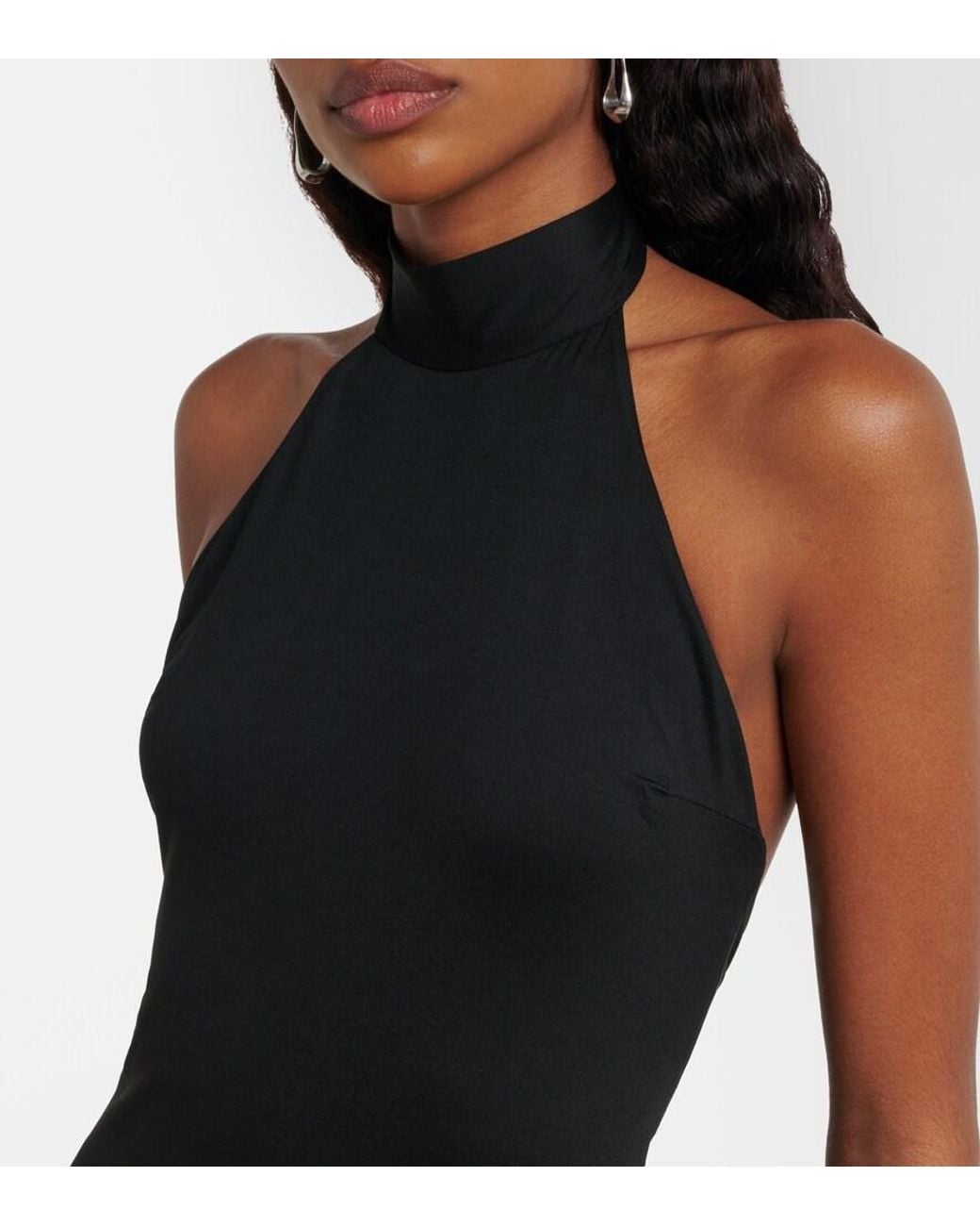 ‎Taller Marmo Black Minikleid Ares Aus Jersey