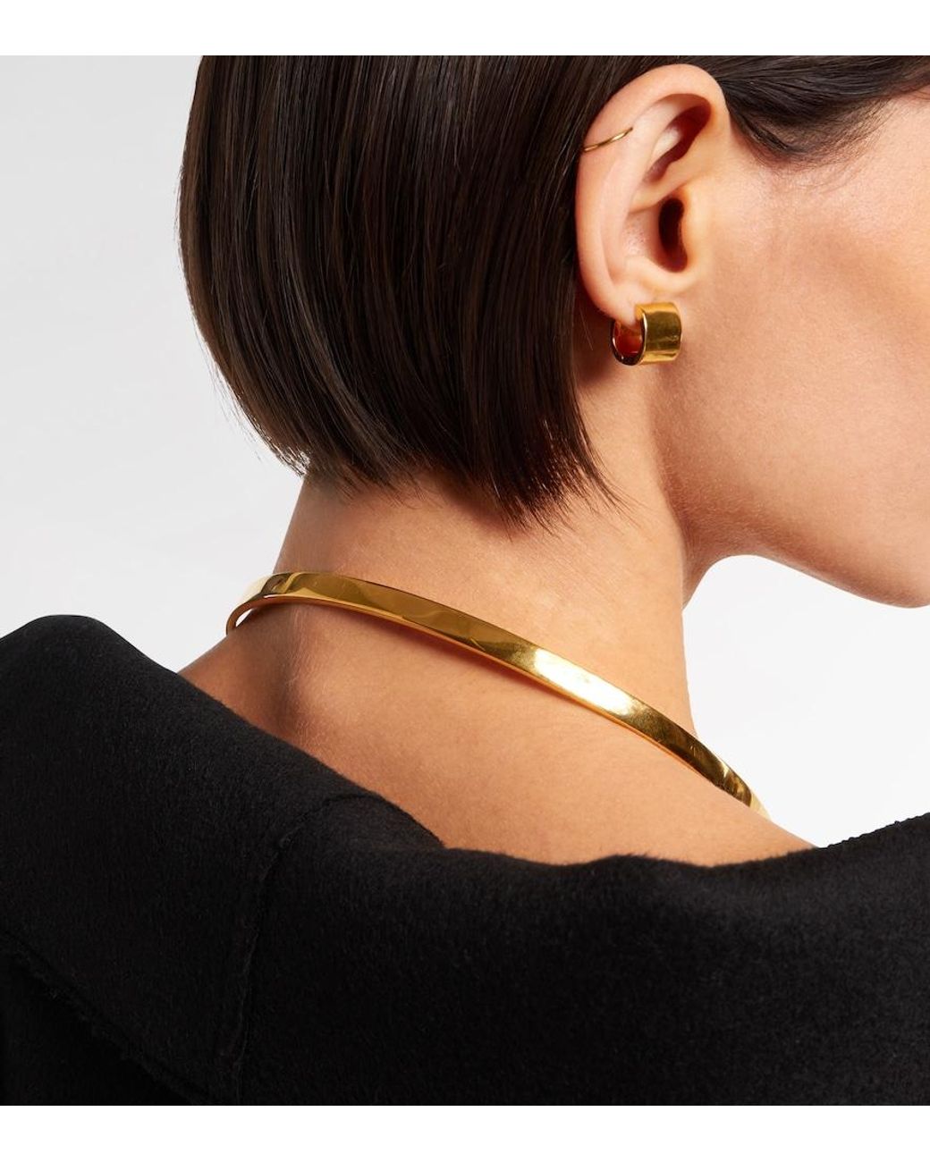 Totême Natural Signature 18Kt-Plated Necklace