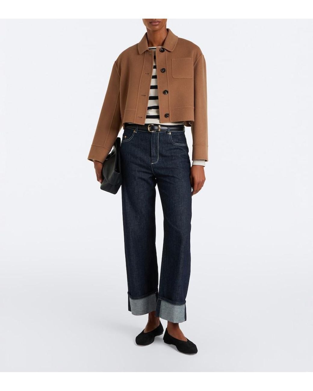 Max Mara Brown Virgin Wool Jacket