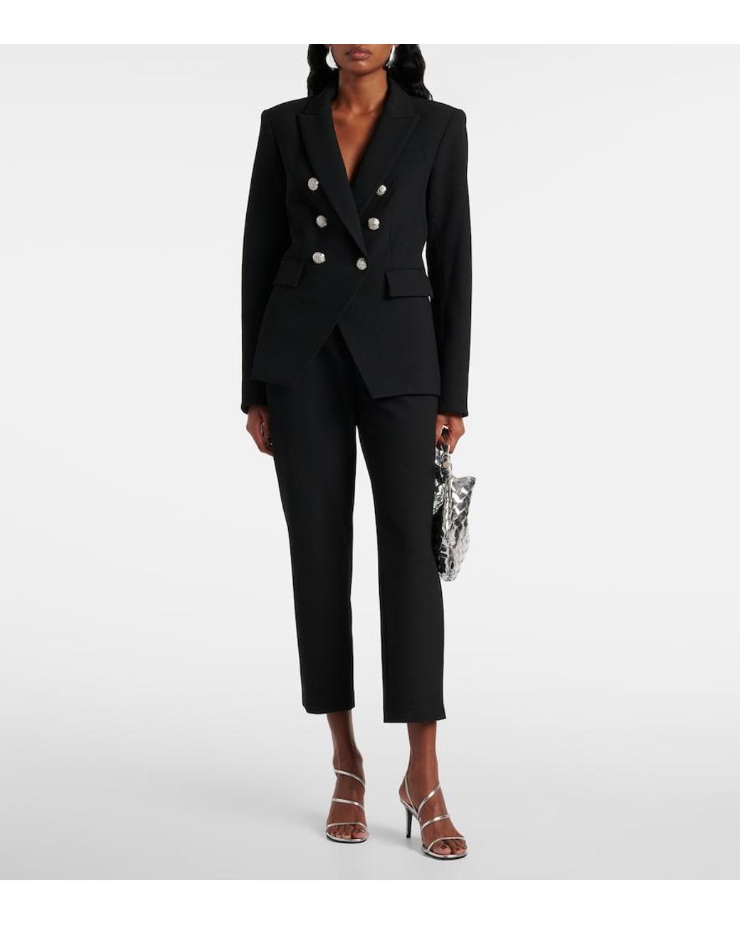 Veronica Beard Black Miller Dickey Jacket