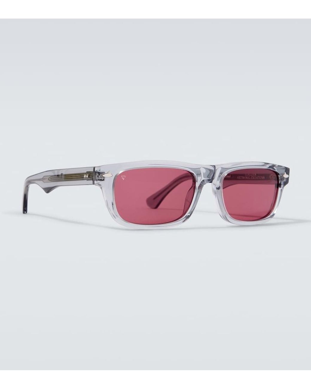 Sestini Eyewear Pink Rectangular Sunglasses for men
