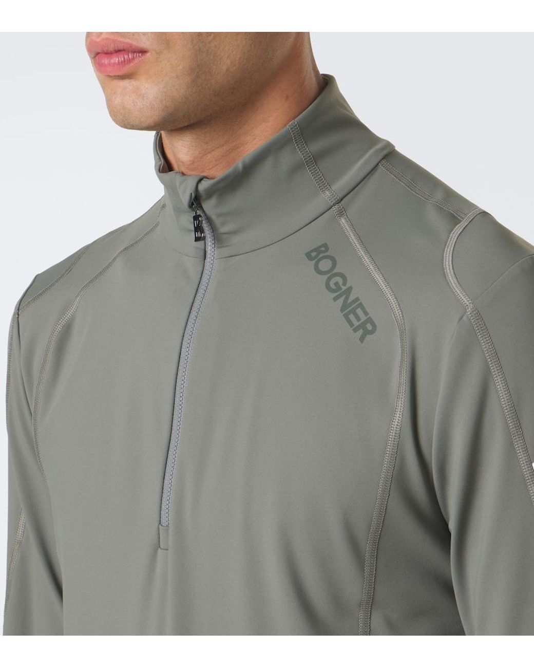 Bogner Gray Harry Ski Top for men