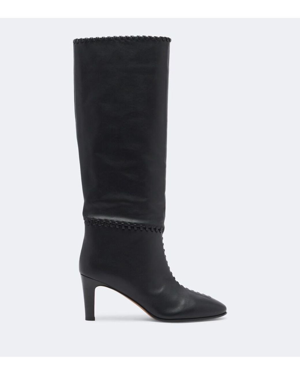 Zimmermann Black Alchemy Leather Knee-High Boots