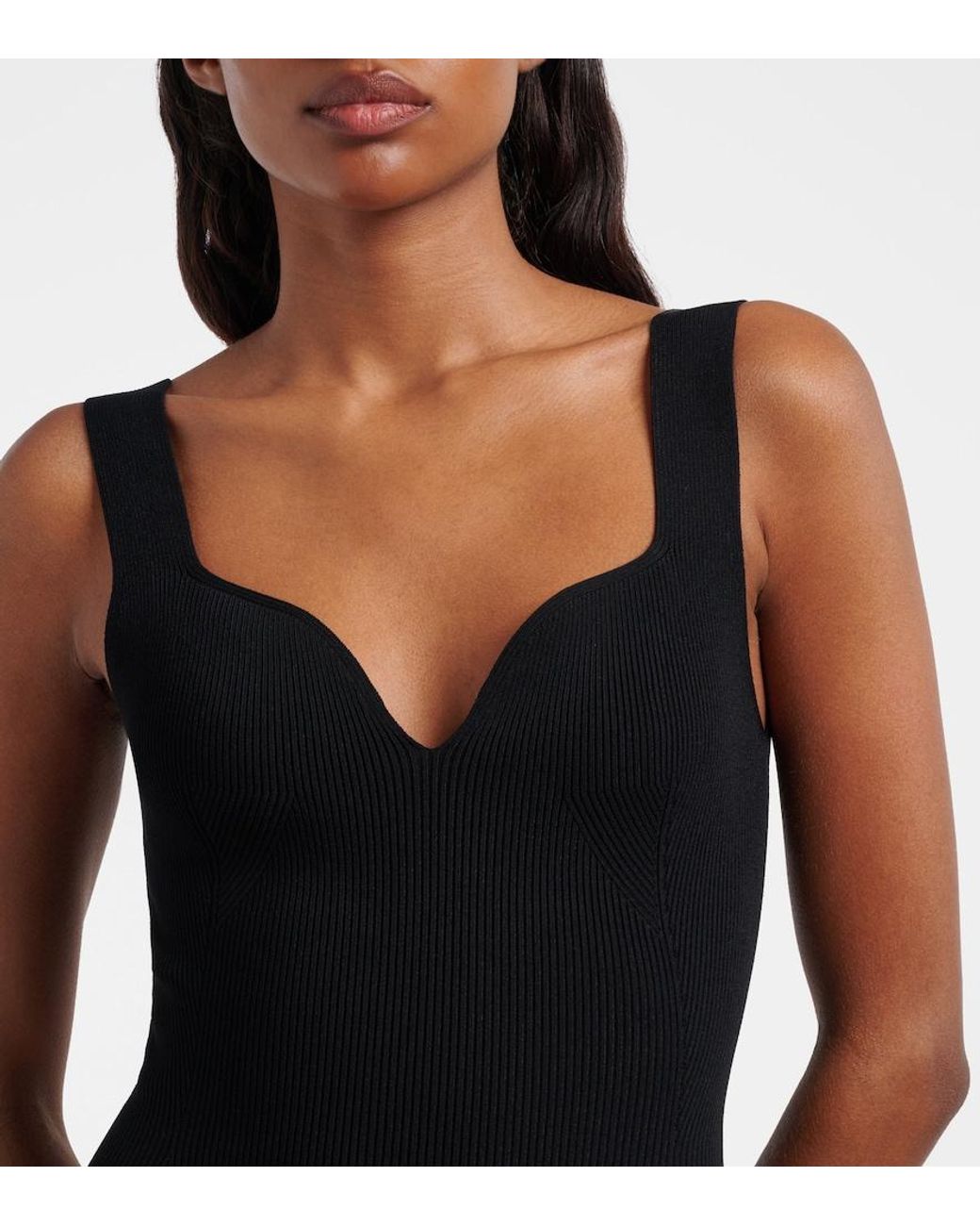 Body Alaïa en coloris Black
