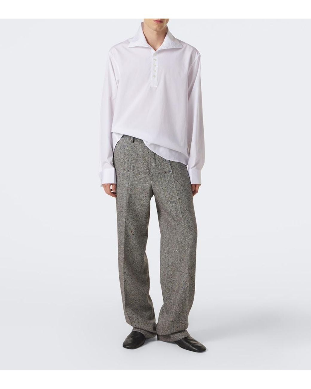 Camicia di Dries Van Noten in White da Uomo