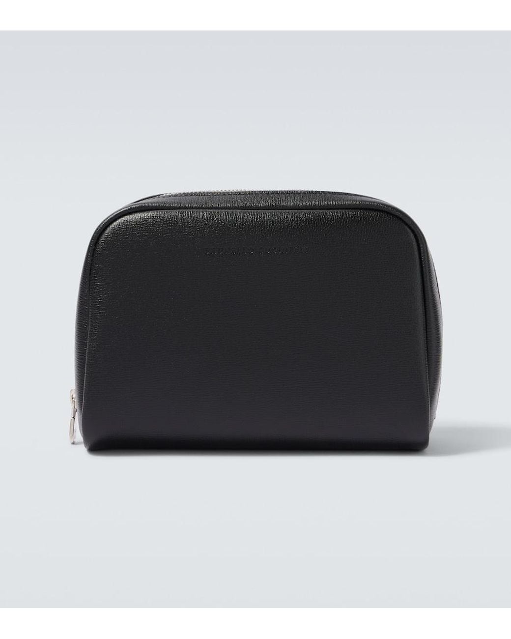 Brunello Cucinelli Black Leather Pouch for men