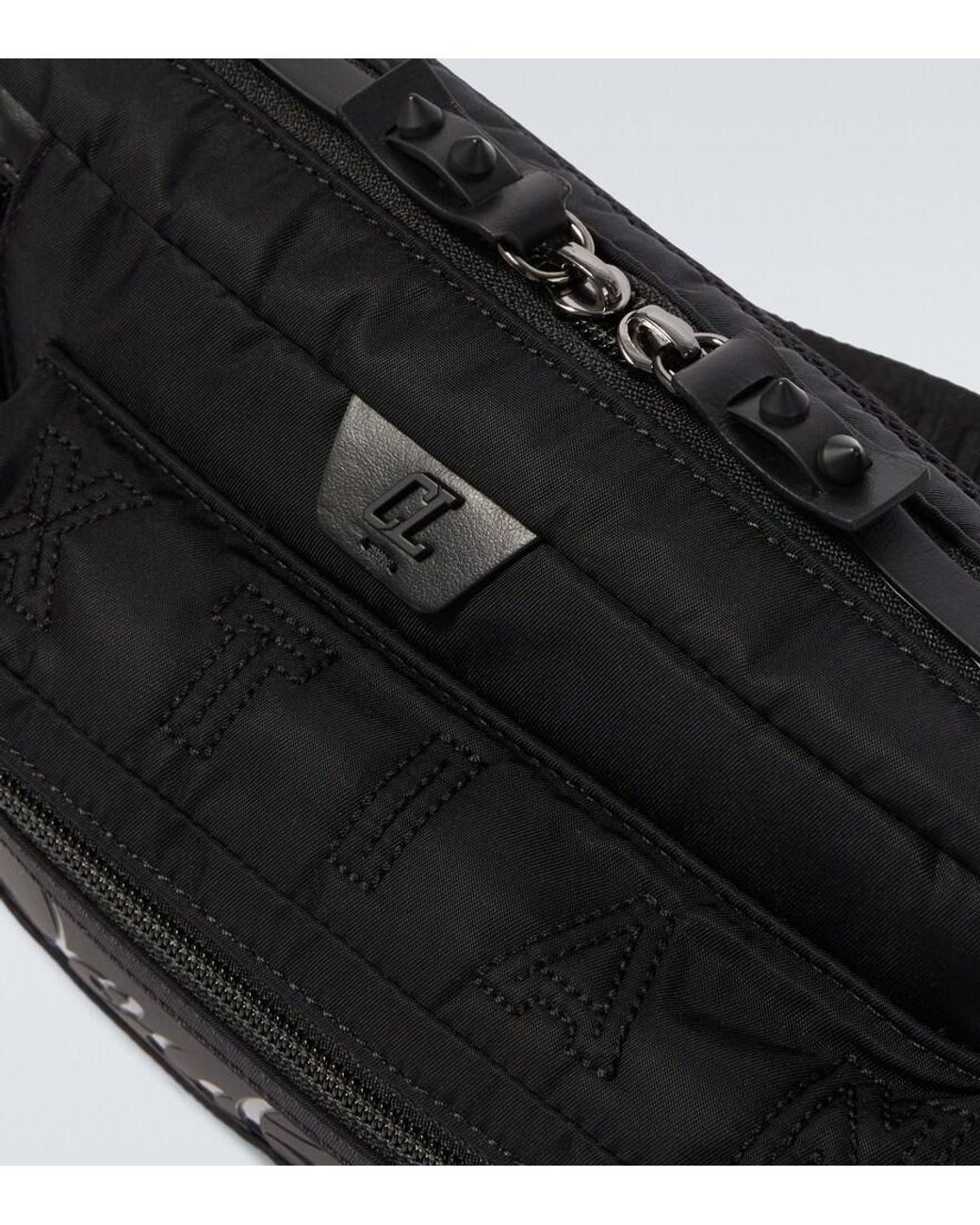 Christian Louboutin Black Loubideal Belt Bag for men