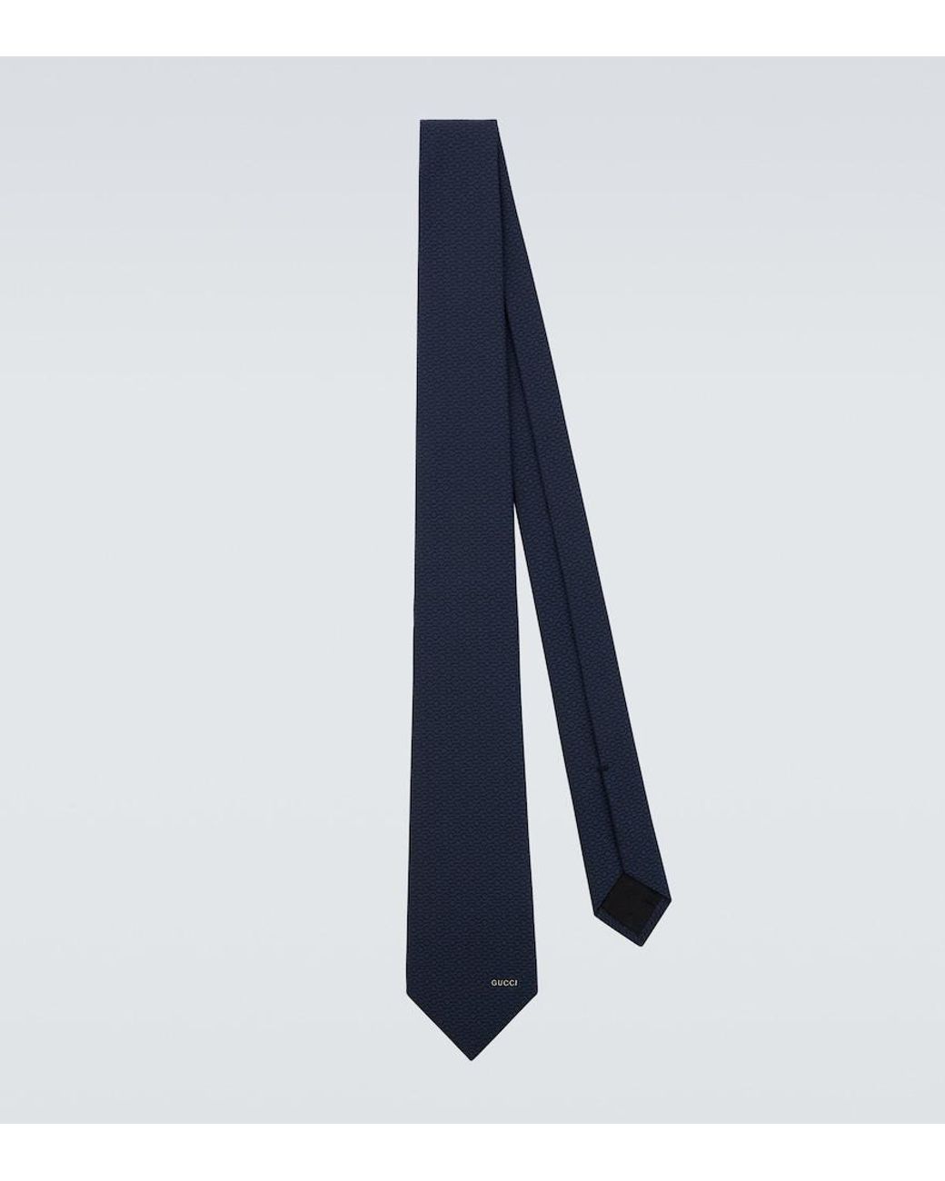 Cravatta Horsebit di Gucci in Blue da Uomo
